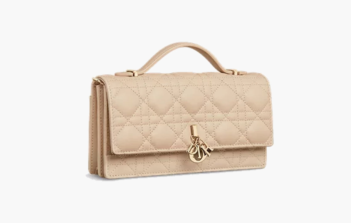 My Dior Mini Bag "Powder Beige Cannage Lambskin"
