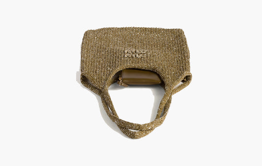 IVY Sequin Mesh Bag "Tundra"