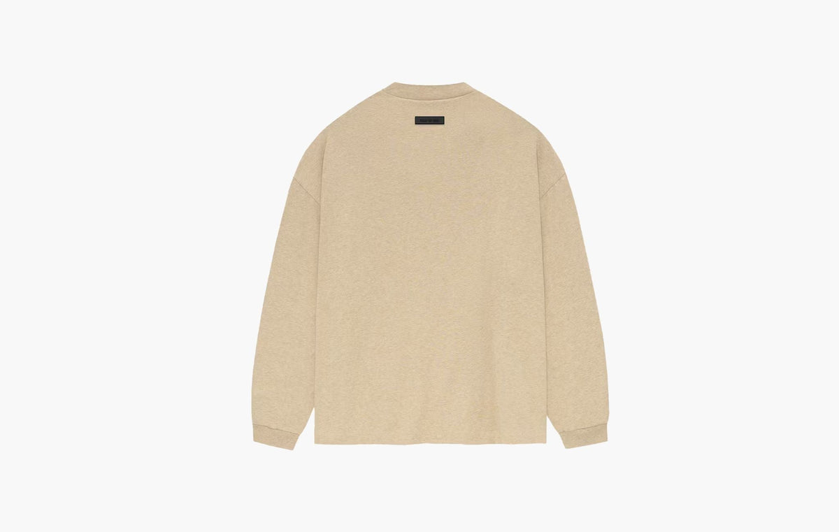 Fear Of God Essentials LS Tee Gold Heathery | The Sortage