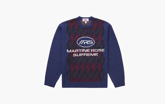 Supreme Martine Rose Sweater Blue | The Sortage