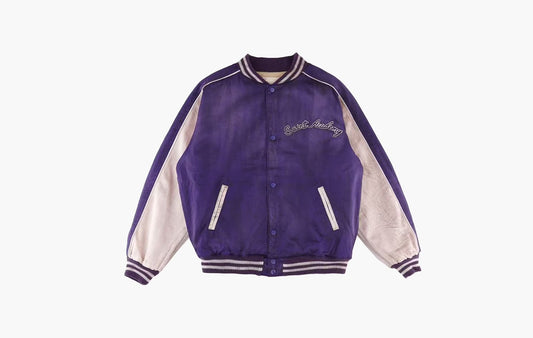 Saint Mxxxxxx x Shermer Academy Sukajan Jacket Purple Pink | The Sortage