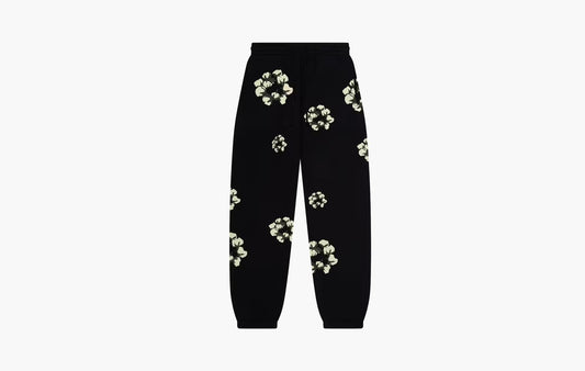 Denim Tears x CPFM Cactus Tears Wreath Sweatpants Black | The Sortage