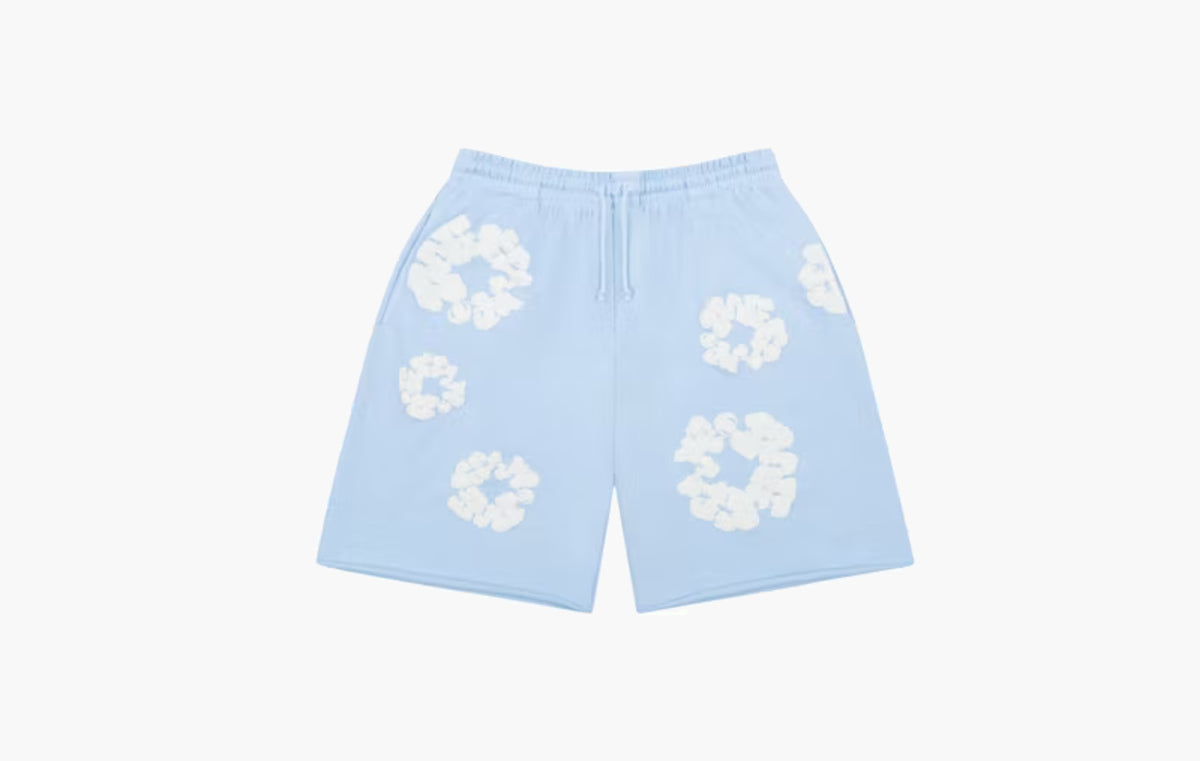 The Cotton Wreath Sweatshorts "Powder Blue"
