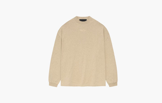 Fear Of God Essentials LS Tee Gold Heathery | The Sortage