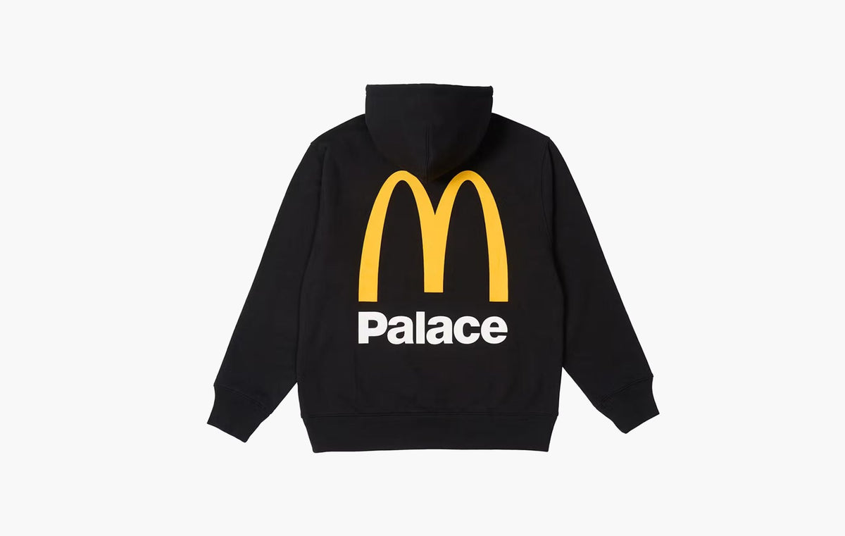 Palace x McDonald's Logo Hood Black | Sortage