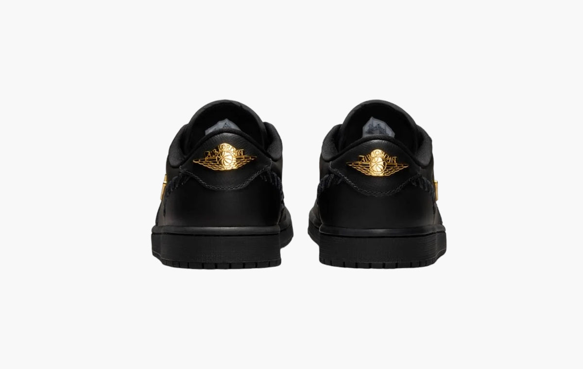 Jordan 1 Low WMNS "Method of Make Black Metallic Gold"