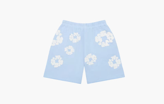The Cotton Wreath Sweatshorts "Powder Blue"