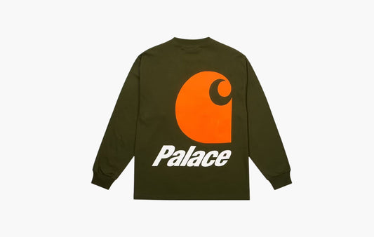 Palace x Carhartt WIP Logo Longsleeve Plant | Sortage