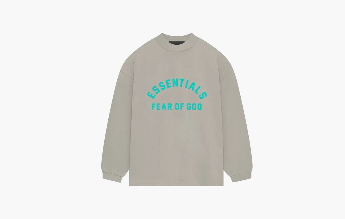 Fear Of God Essentials Crewneck Long Sleeve T-shirt Seal | The Sortage