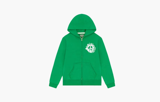 Denim Tears Denim University Zip Hoodie "Green"