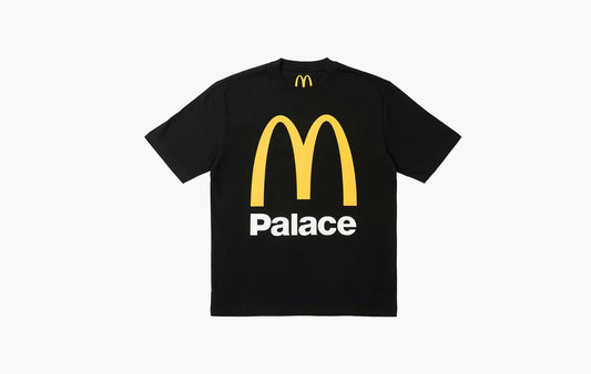 Palace x McDonald's Logo T-shirt Black | Sortage
