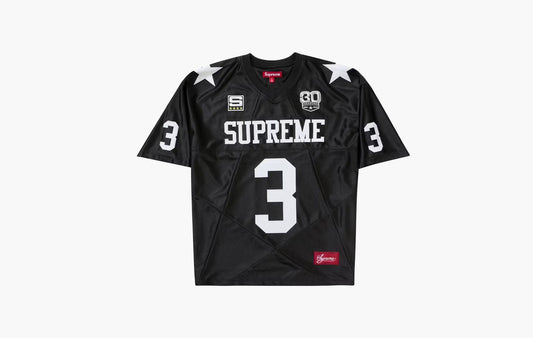 Supreme Star Football Jersey Black | The Sortage