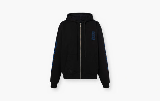 Zip-Up Thermo Hoodie "Black"