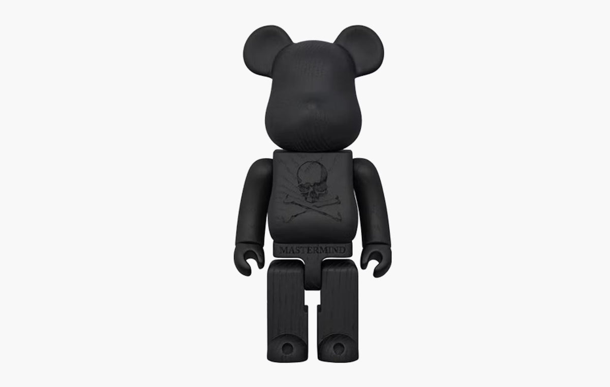 Bearbrick Karimoku mastermind JAPAN 400% Ink Black | The Sortage