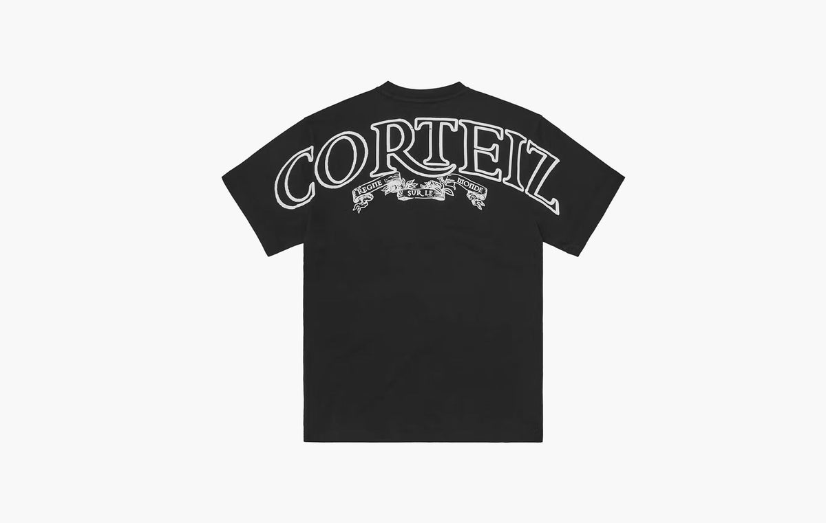 Corteiz Royale Heavyweight Tee Black | The Sortage