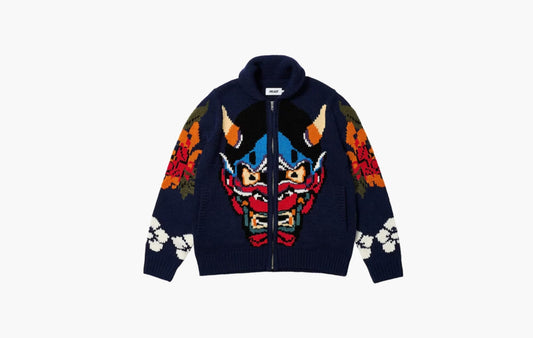Demon Cowichan Knit "Blue"
