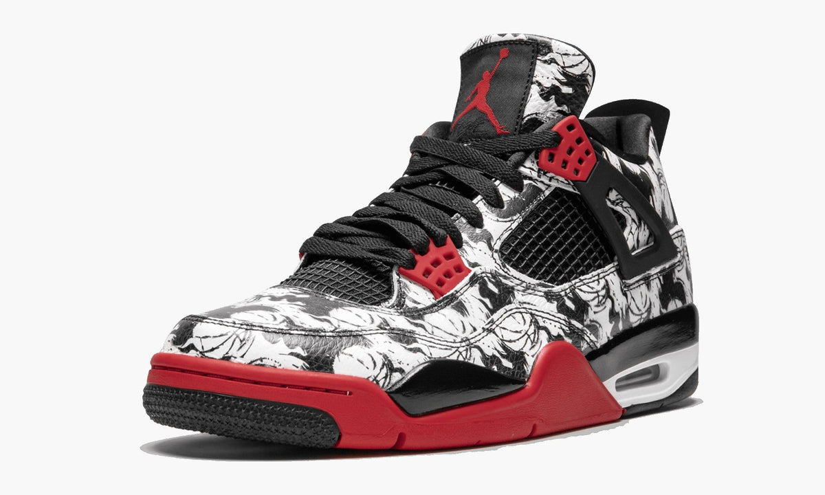 Air Jordan 4 Retro SNGL DY Singles Day Tattoo - BQ0897 006