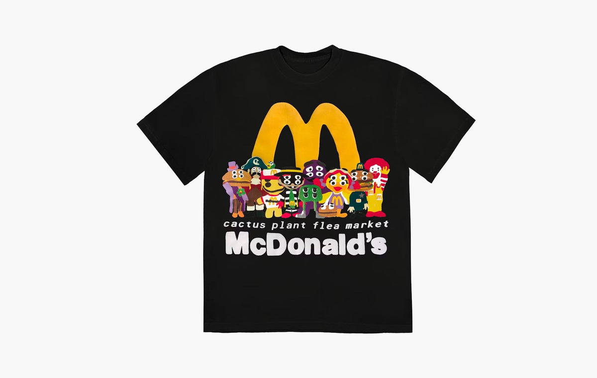 McDonald's Cactus Buddy! And Friends T-shirt "Black"