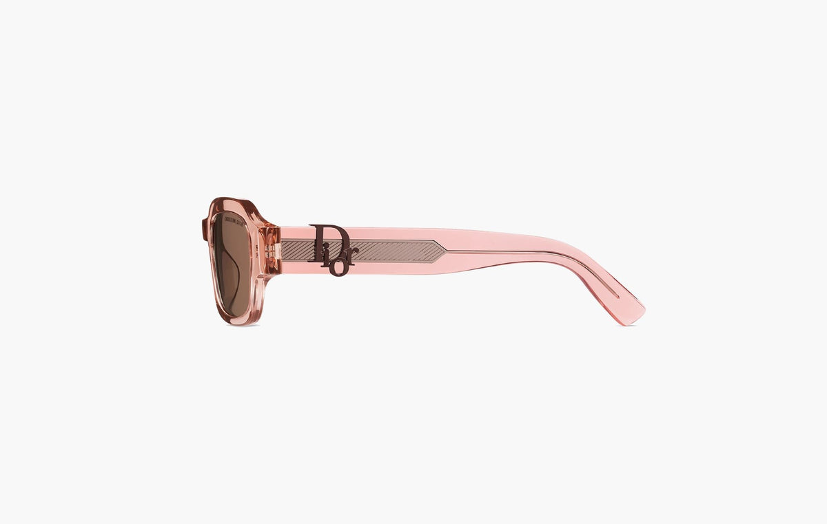 Dior x KAWS DiorOblique S2I Transparent Rectangular Pink | The Sortage