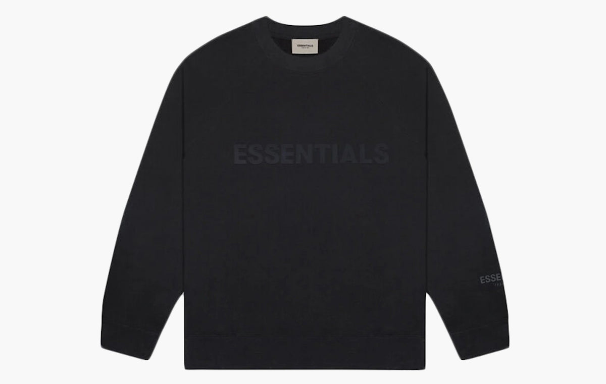Essentials Crewneck Applique Logo SS20 Dark Slate/Stretch Limo/Black | The Sortage