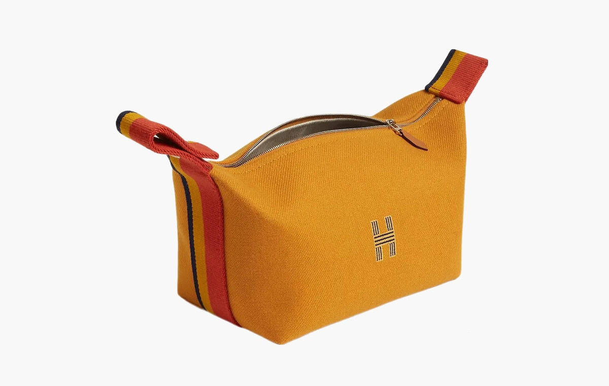 Hermes Small Bride-A-Brac Case Wool & Ocre | The Sortage