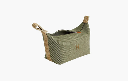 Hermes Small Bride-A-Brac Case Wool & Vert Foret | The Sortage