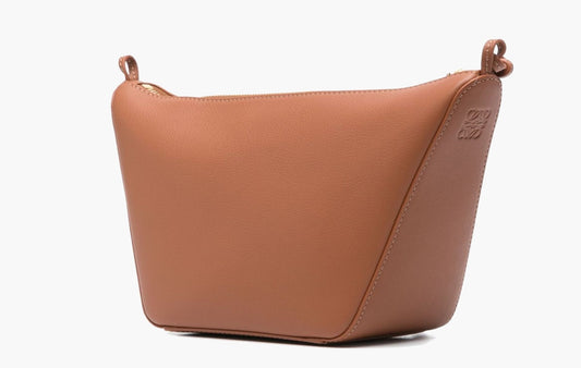 Loewe Hammock Mini Calfskin Leather Bag Camel Brown | The Sortage
