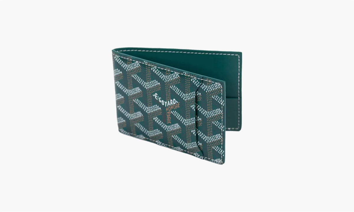 Goyard Slot Wallet Victoire Companion Goyardine Green | The Sortage