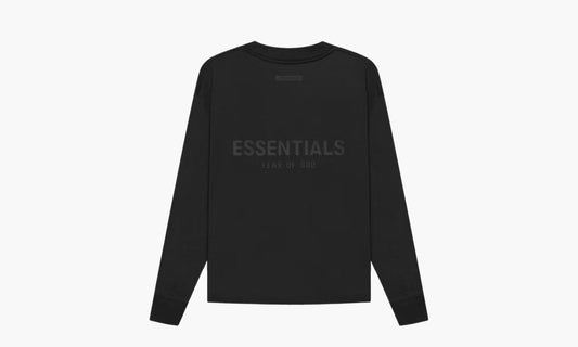 Fear of God Essentials Long Sleeve T-shirt Black Stretch Limo | The Sortage