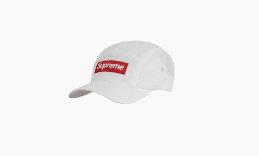 Supreme Glitter Cordura Camp Cap White | The Sortage