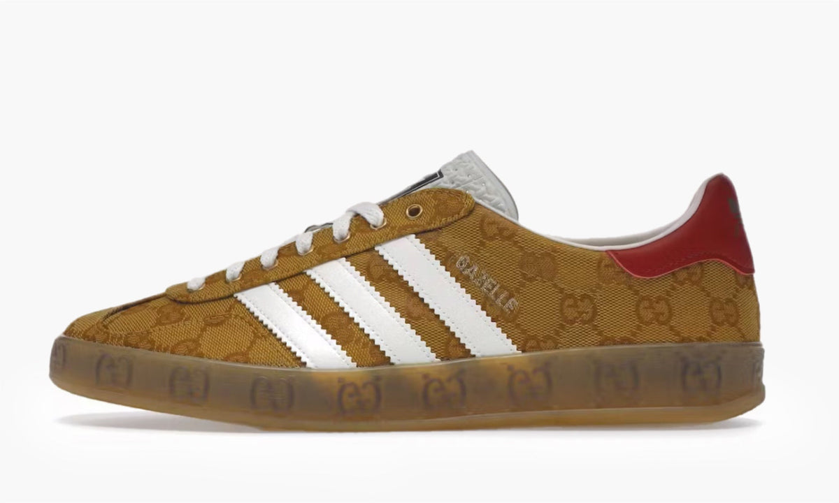 Adidas Gazelle Gucci Original GG Beige Brown - HQ8850 | The Sortage