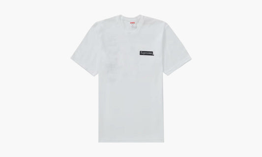 Supreme Static Tee White - FW23 | The Sortage