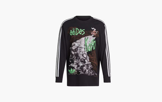 Adidas x KoRn Longsleeve Shirt Black | Sortage.