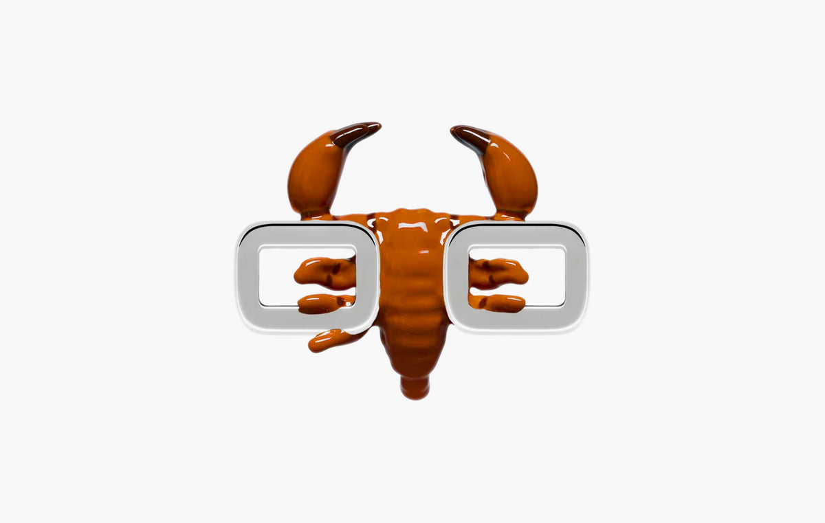 Scorpio Scorpion Charm "Silver"