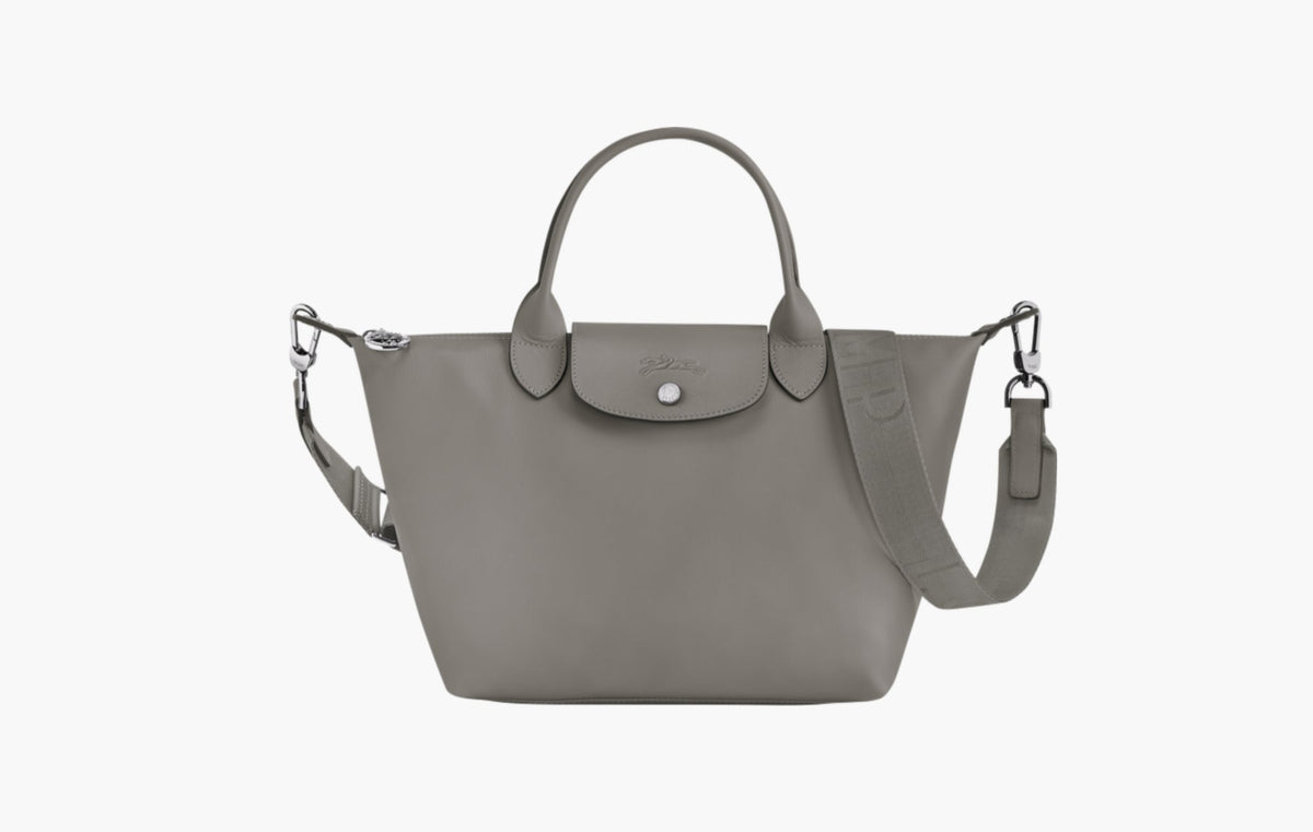 Longchamp Le Pliage Xtra S Leather Handbag Turtledove | Sortage