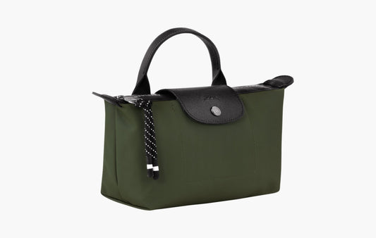 Longhamp Le Pliage Recycled Canvas Energy Pouch Khaki | Sortage