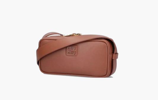 Miu Miu Arcadie Shoulder Bag Brown | The Sortage