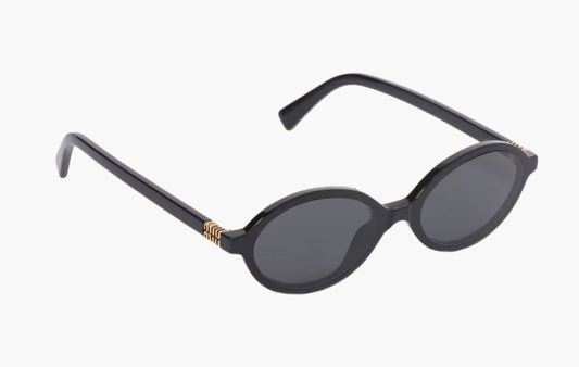 Miu Miu Regard Sunglasses Black| The Sortage