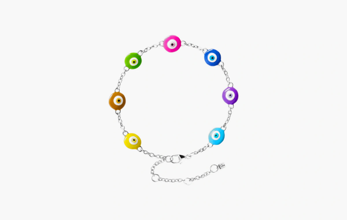 Protector Mini Charm Bracelet "Silver"