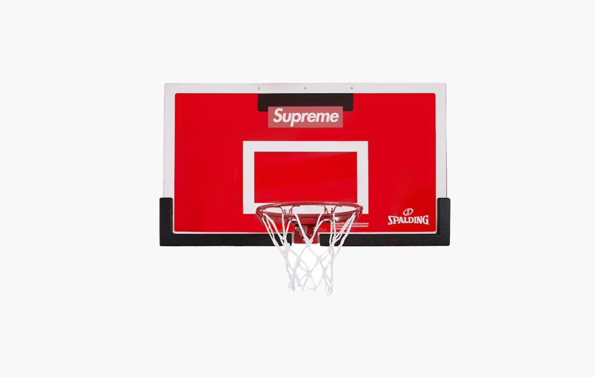Supreme Supreme Spalding Mini Basketball Hoop Red | The Sortage