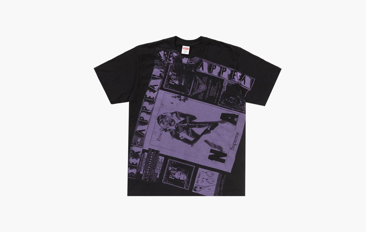 Supreme Collage Tee Black | The Sortage