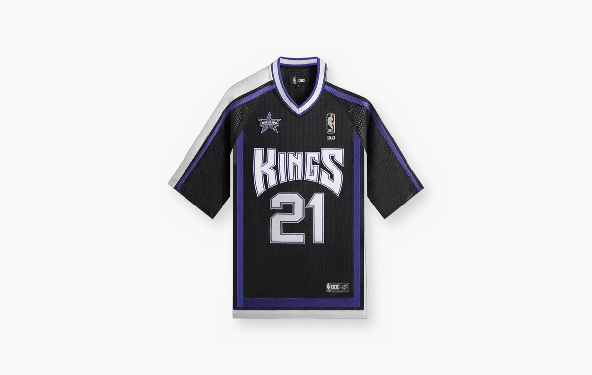 For NBA All-Star Sacramento Kings Leon Shirt "Black"