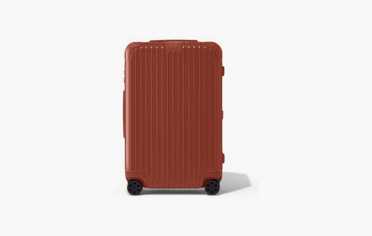 Essential Check-In M "Gloss Terracotta Red"