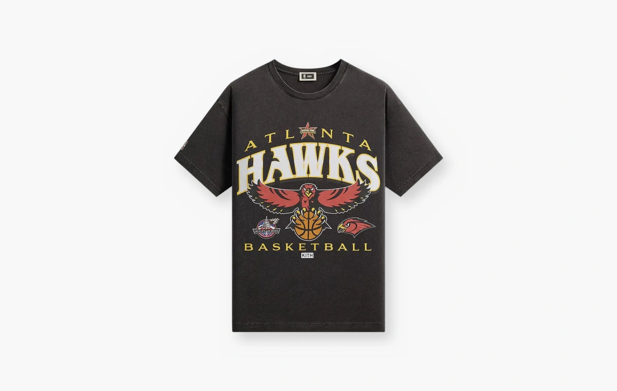 For NBA All-Star Atlanta Hawks Vintage Tee "Black"