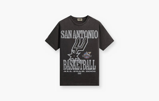 For NBA All-Star San Antonio Spurs Vintage Tee "Black"