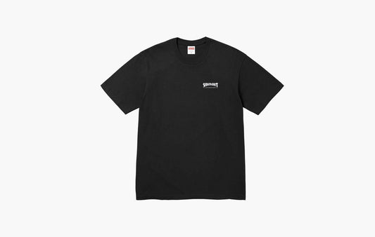 Supreme Thrasher Cross Tee Black | The Sortage