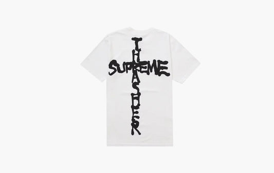 Supreme Thrasher Cross Tee White | The Sortage