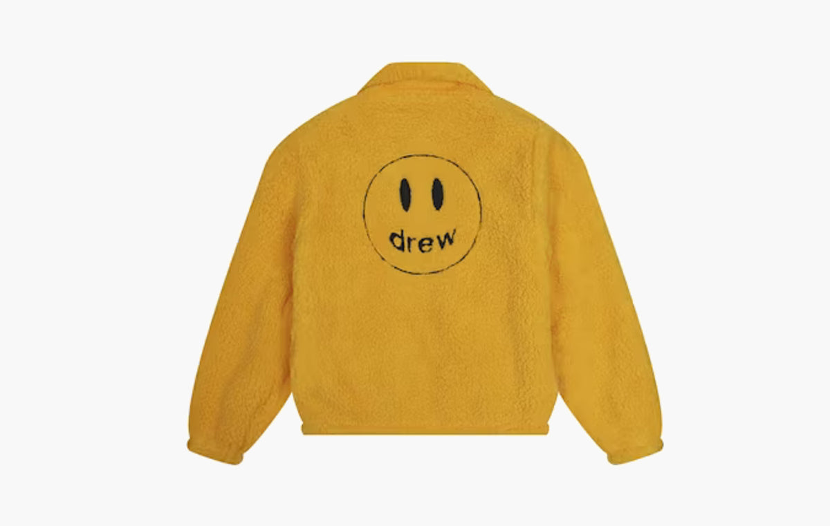 Reversible Zip Up Jacket "Black/Golden Yellow"