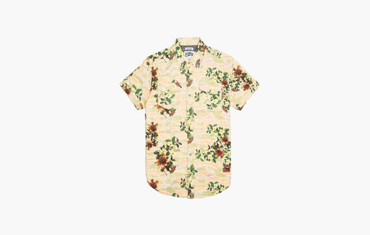 Garden Woven Shirt "White/Eggnog"