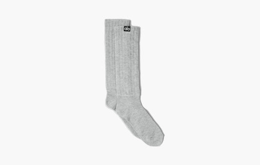 Unisex Scrunch Sock "Athletic Heather Grey"
